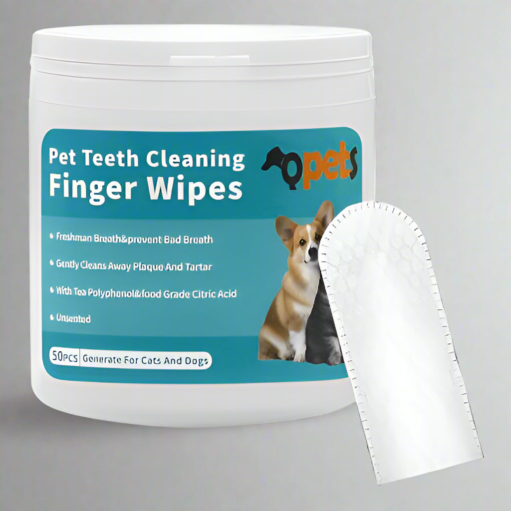 Disposable Dental Finger Wipes For Pets